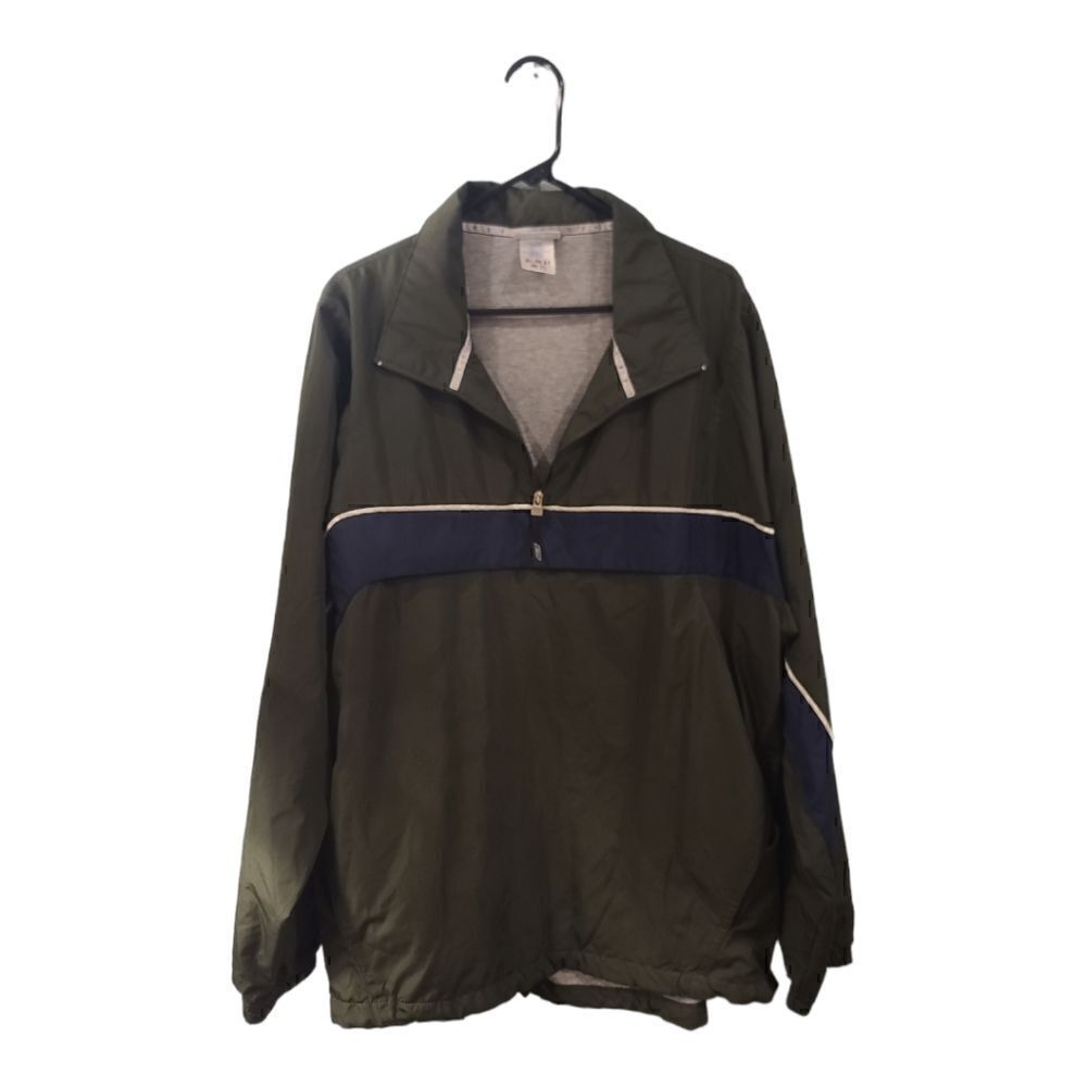 627 - Reebok • Windbreaker 1/4 zip Jacket Sz 2XL- Like New